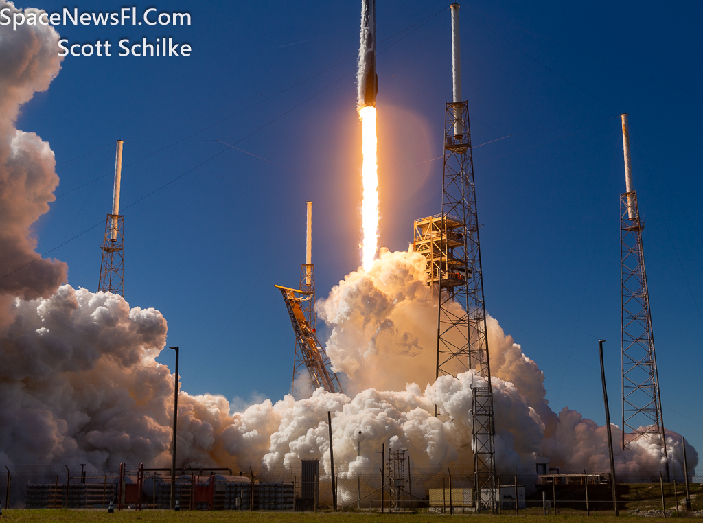 SpaceX NASA NG-20 Northrop Grumman Liftoff
