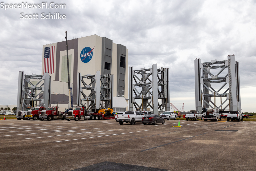 SpaceX Starship Launch Tower Segments Heading to Starbase Tx