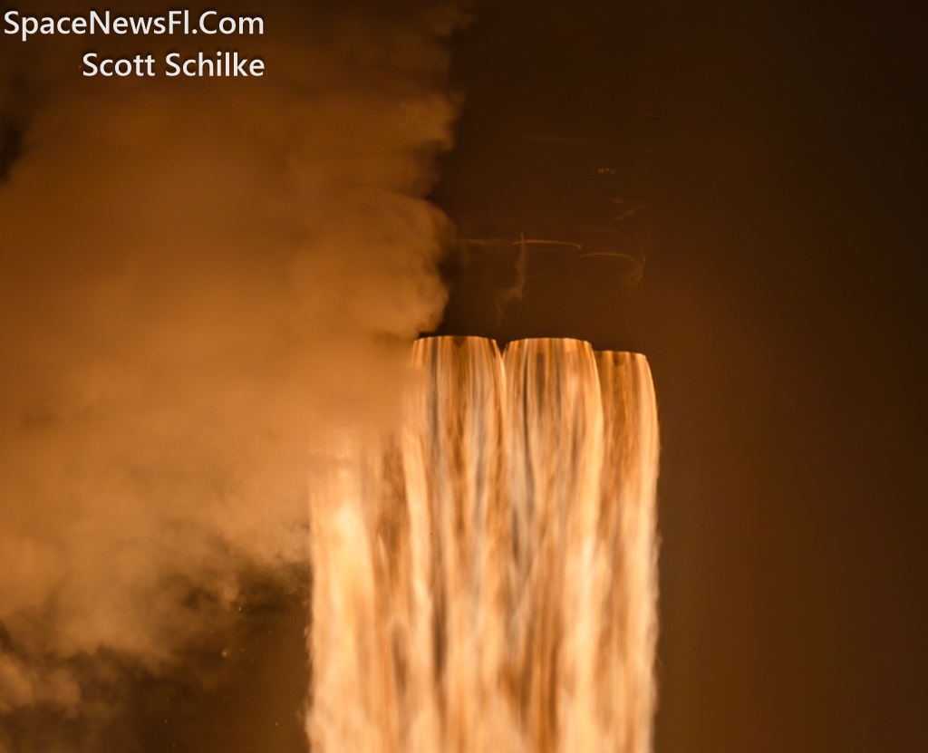 Remote Camera Engine Shot SpaceX NASA PACE