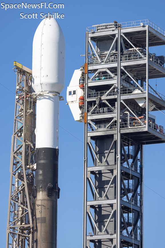 SLC-40 SpaceX Falcon 9 Pad Photos During Remote Camera Set Up