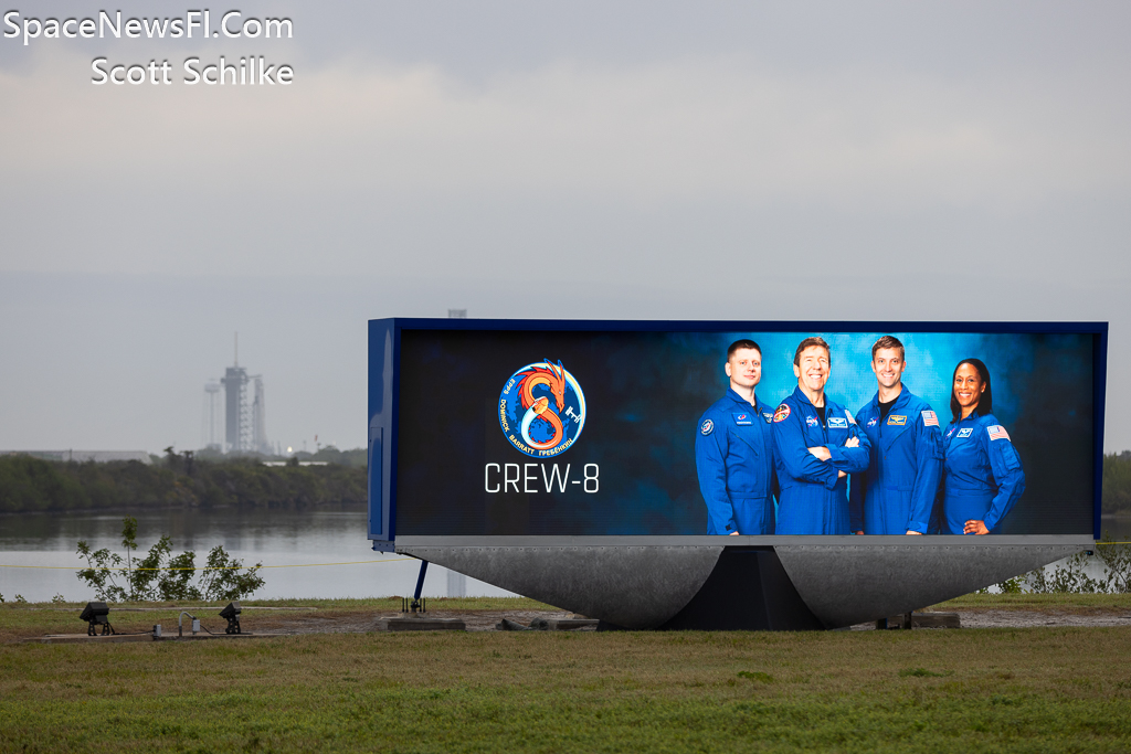 LC-39A Pad Photos During NASA Media Remote Camera Set Up Crew 8