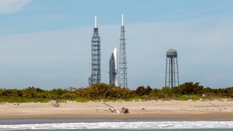 Photo by Lau Brown Blue Origin New Glenn Pathfinder Cryo Testing LC-36