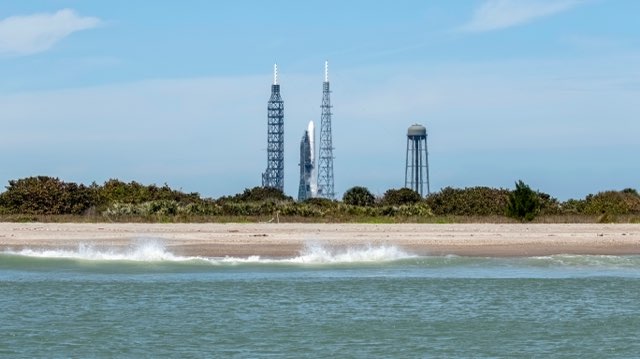 Photo by Lau Brown Blue Origin New Glenn Pathfinder Cryo Testing LC-36