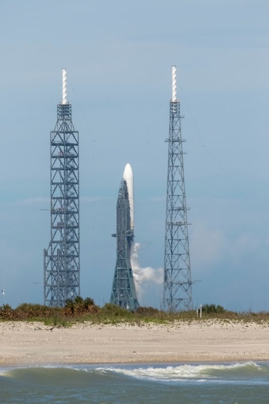 Photo by Lau Brown Blue Origin New Glenn Pathfinder Cryo Testing LC-36