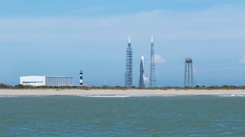 Photo by Lau Brown Blue Origin New Glenn Pathfinder Cryo Testing LC-36