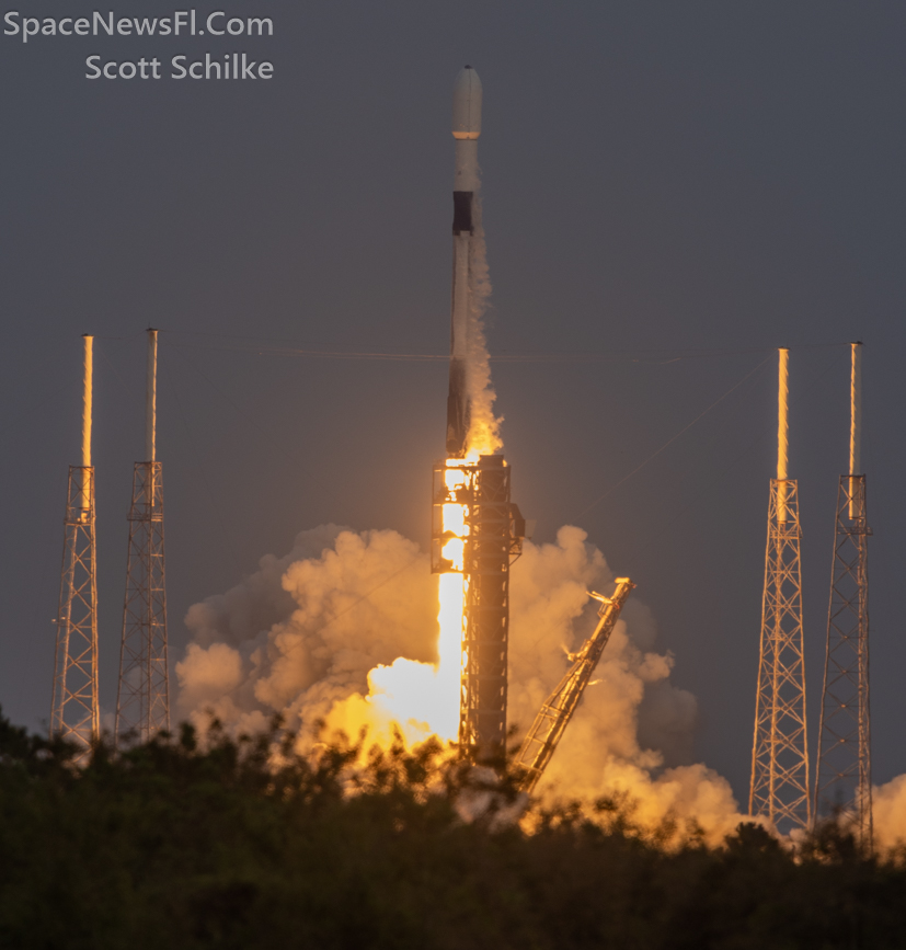 Liftoff SpaceX Starlink 6-43 5:07 PM SLC-40
