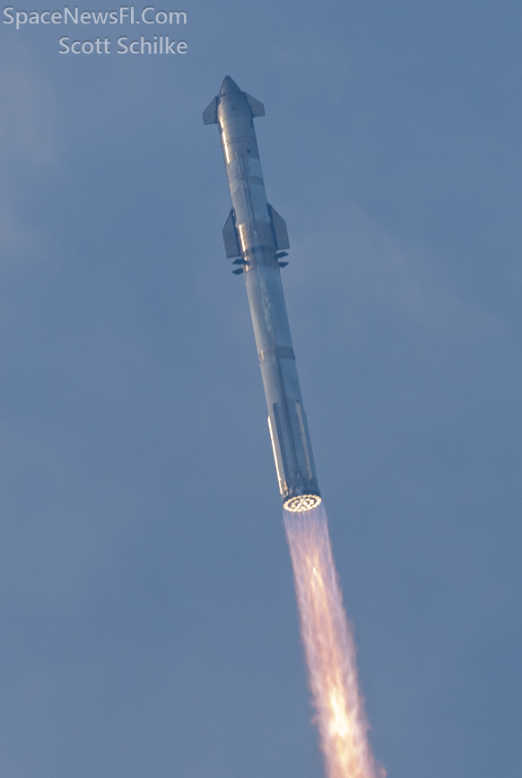 SpaceX Starship ITF-3 Liftoff March 14th 2024 8:25 AM CDT