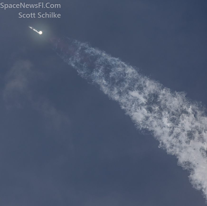 SpaceX Starship ITF-3 Liftoff March 14th 2024 8:25 AM CDT