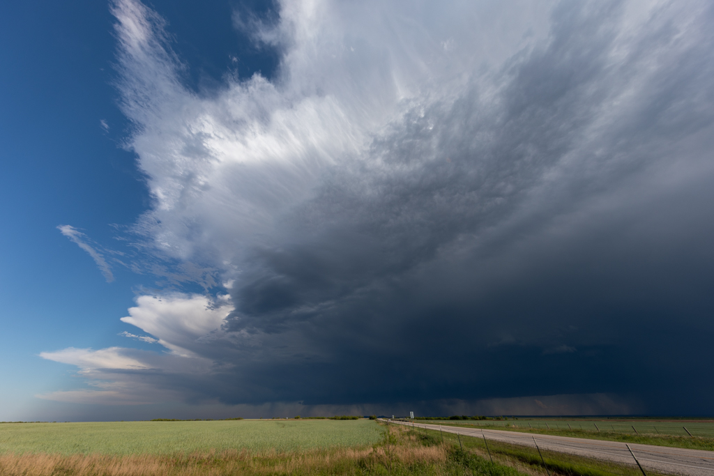 Great Plains Supercell Chase April 23rd 2024 Jayton to Merkel Texas