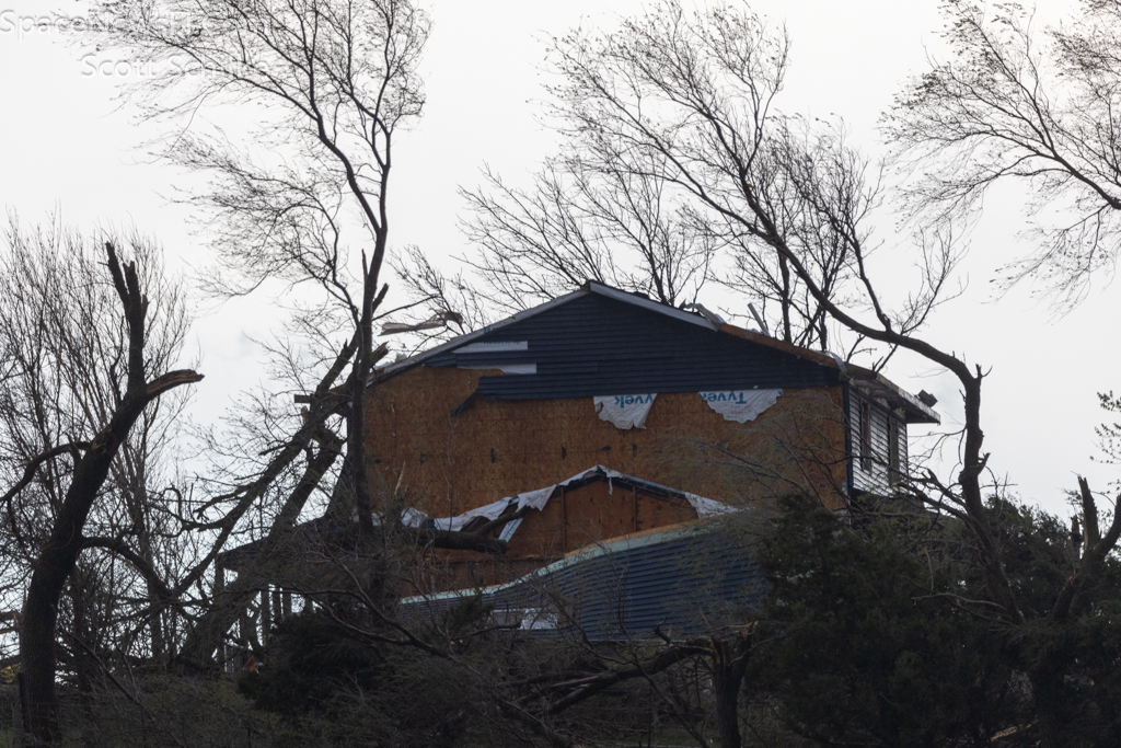April 26th Housed Damaged Around Shelby Iowa
