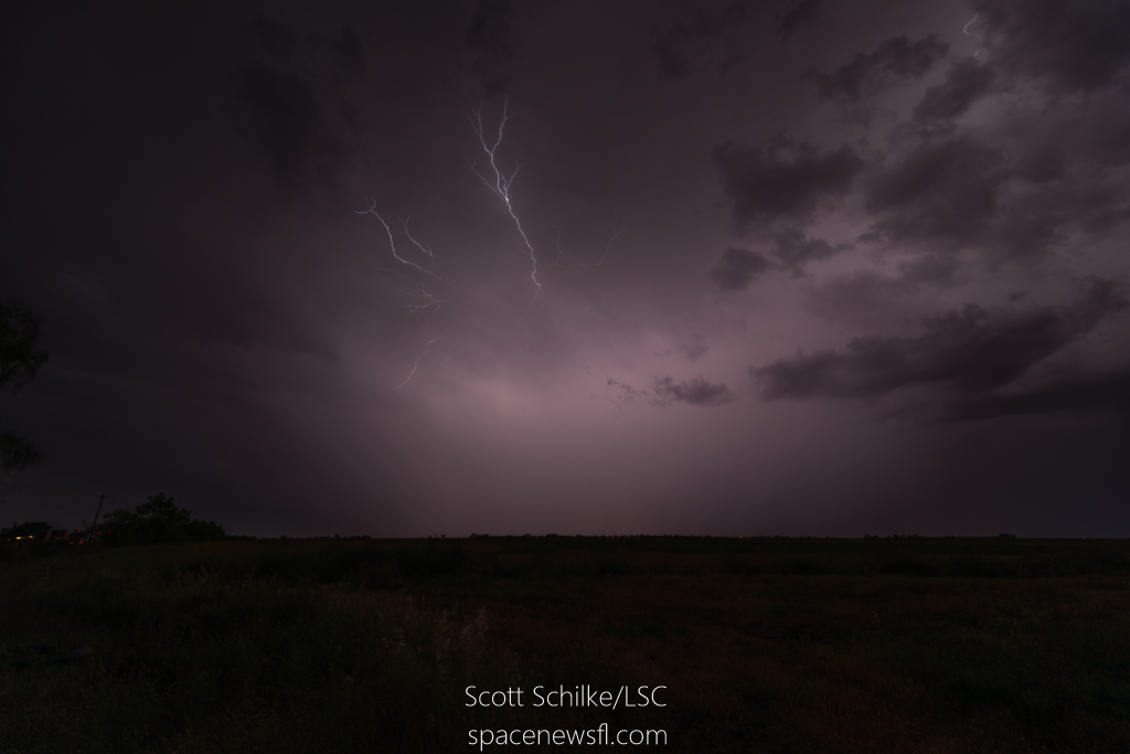 April 27th 2024 Lightning Along I-44 Burkburnett Texas PDS Tornadic Supercell