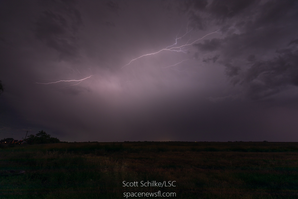 April 27th 2024 Lightning Along I-44 Burkburnett Texas PDS Tornadic Supercell