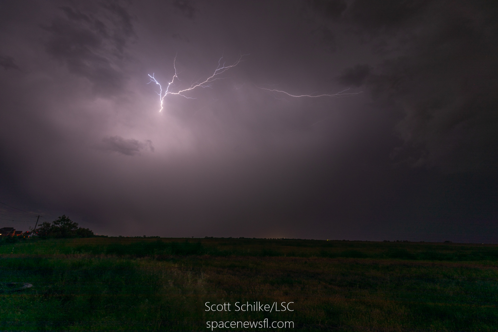 April 27th 2024 Lightning Along I-44 Burkburnett Texas PDS Tornadic Supercell