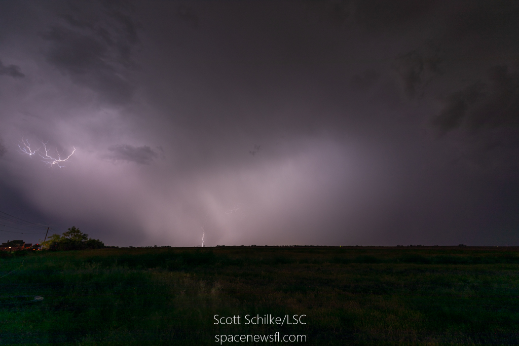 April 27th 2024 Lightning Along I-44 Burkburnett Texas PDS Tornadic Supercell