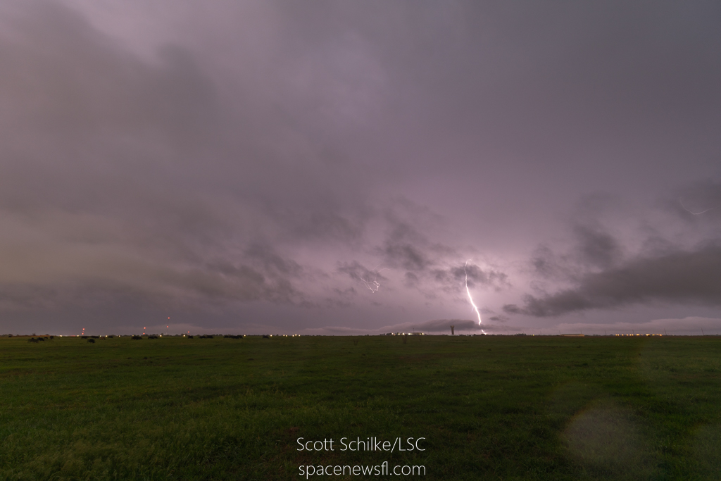April 27th 2024 Lightning Along I-44 Burkburnett Texas PDS Tornadic Supercell