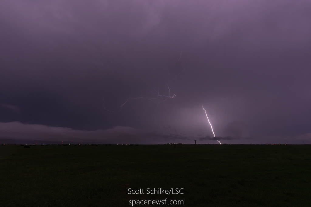 April 27th 2024 Lightning Along I-44 Burkburnett Texas PDS Tornadic Supercell