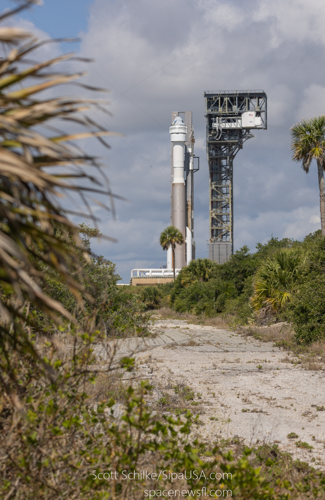 Rollout from the ULA VIF to SLC-41 Launch Pad Boeing Starliner Crewed Test Flight