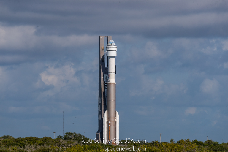 Rollout from the ULA VIF to SLC-41 Launch Pad Boeing Starliner Crewed Test Flight