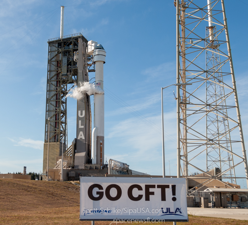 ULA scrubbed the NASA Boeing Starliner CFT just after four minutes to launch June 1st 2024 