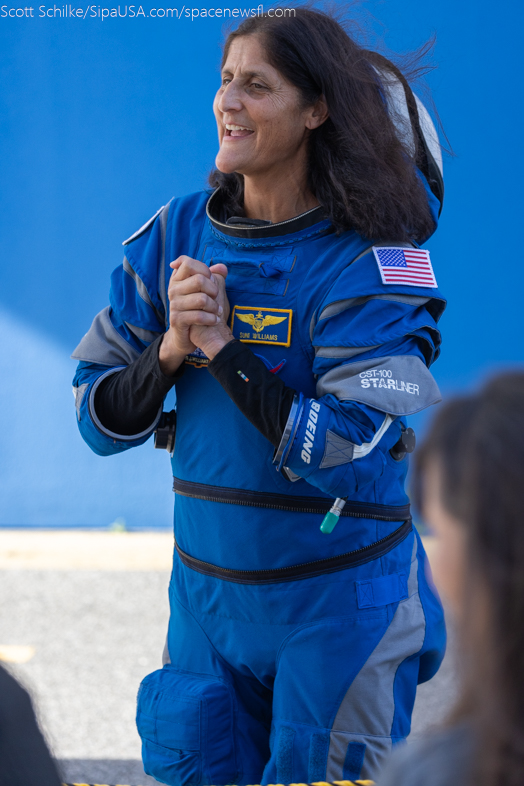June 1st NASA Boeing CFT Crew Walkout Butch Wilmore & Suni Williams Before Mission Scrubbed