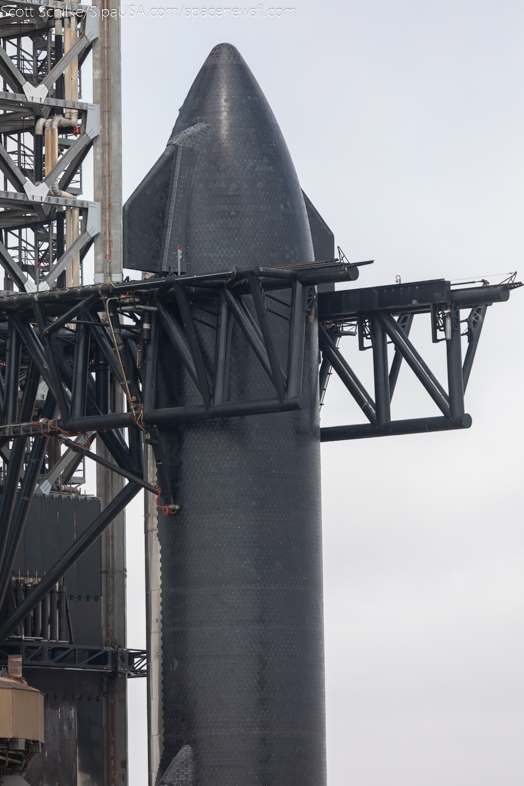 June 4th Final Destacking of S29 B11 For FTS Arming Starbase Texas