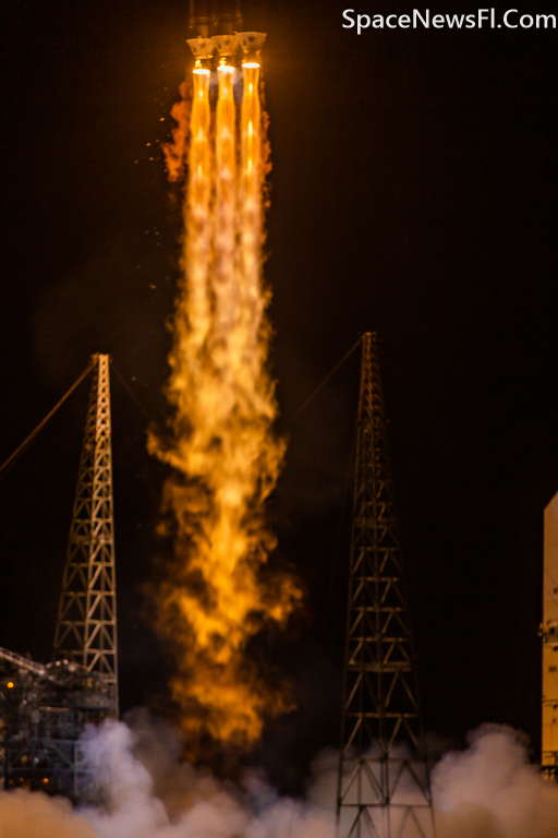 Looking From SLC-34 To SLC-37 Engine Shot
