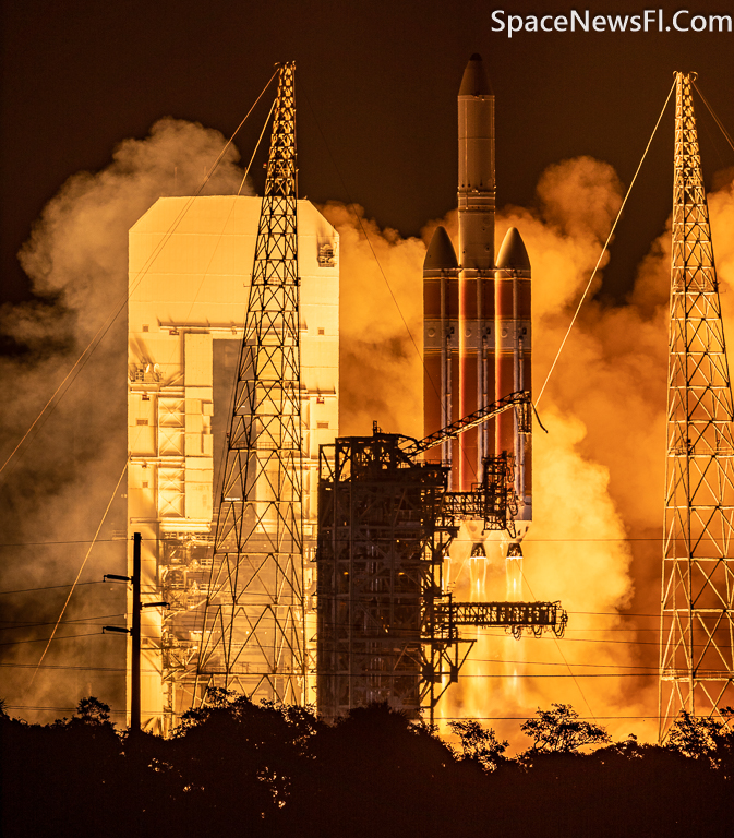 The 15th ULA Delta Heavy Vehicle Liftoffs To Space