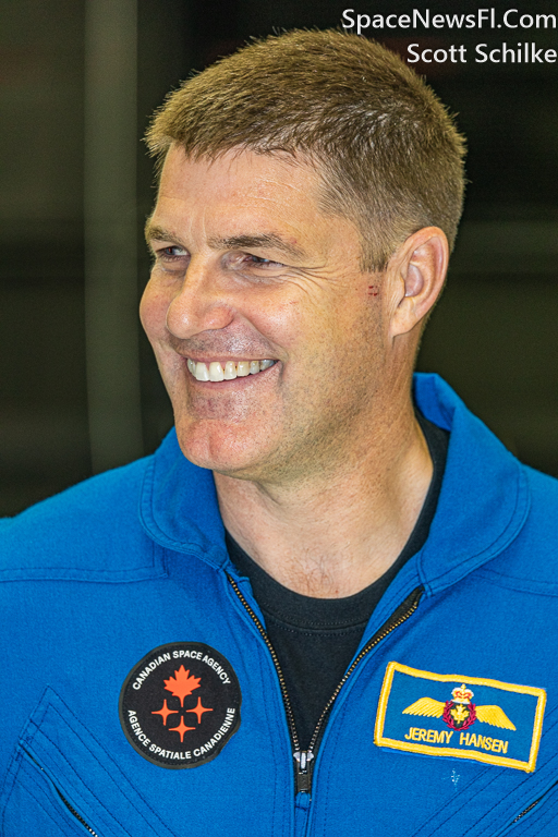 Mission Specialist Jeremy Hansen Canada