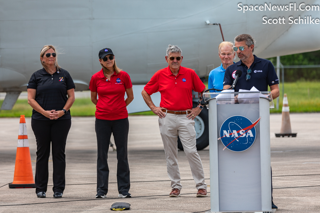 NASA Administrator Senator Bill Nelson & Astronaut Assistant Administrator Bob Cabana