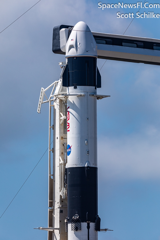 Crew Dragon & New B-1081-1 Booster