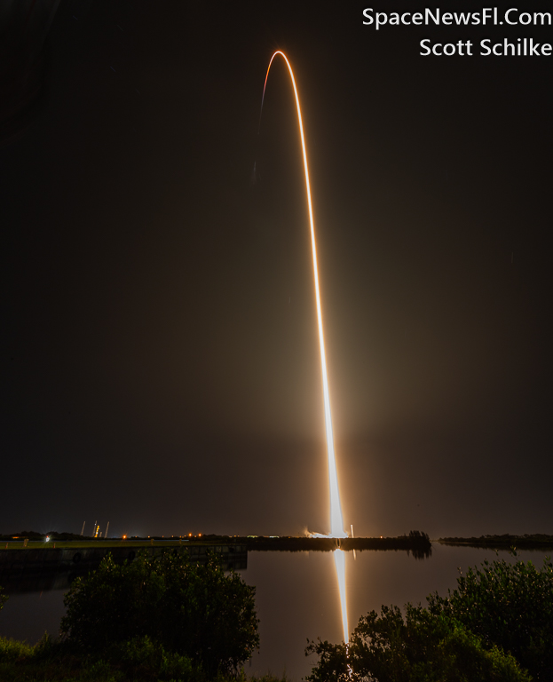 Liftoff Long Exposure Streak Shot From NASA 39 Press Site