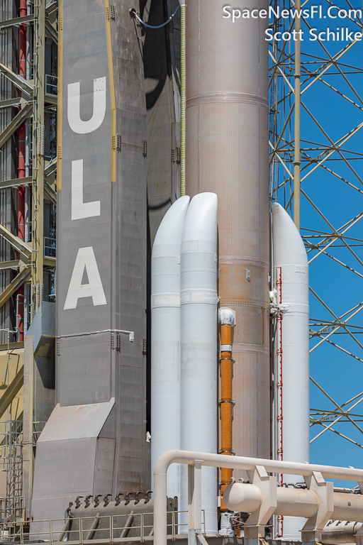 Atlas V 551 with 5 Solid Rocket Boosters