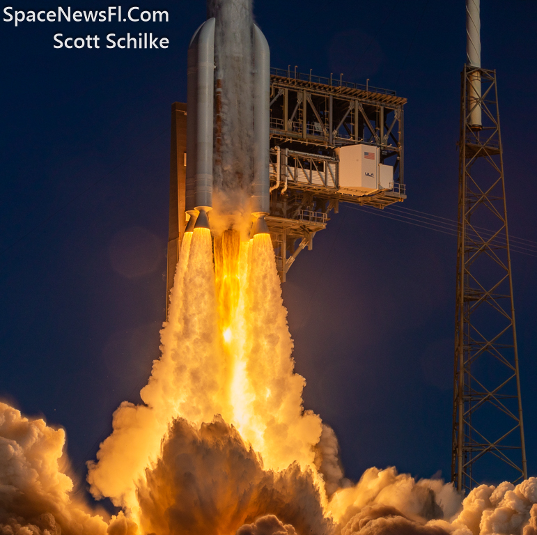 The Engine Shot ULA NROL-107 AtlasV 551 Liftoff 9-10-23