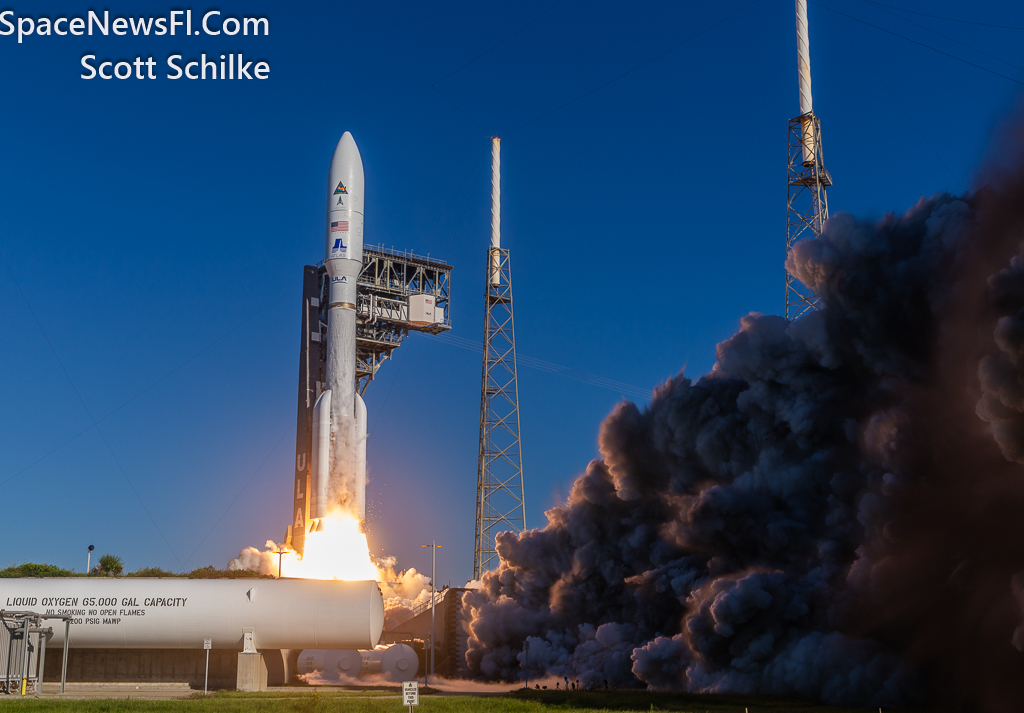 Slightly Wider Shot Of The Flame Trench Chaos At Liftoff