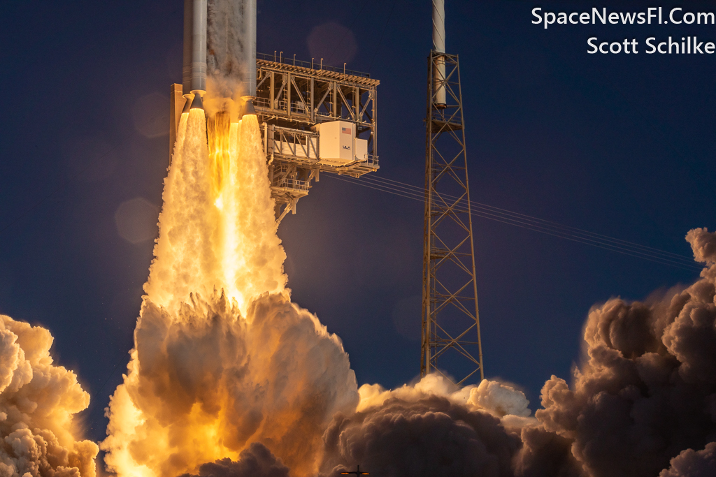 Series of Remote Engine Photos ULA NROL-107 From SLC-41