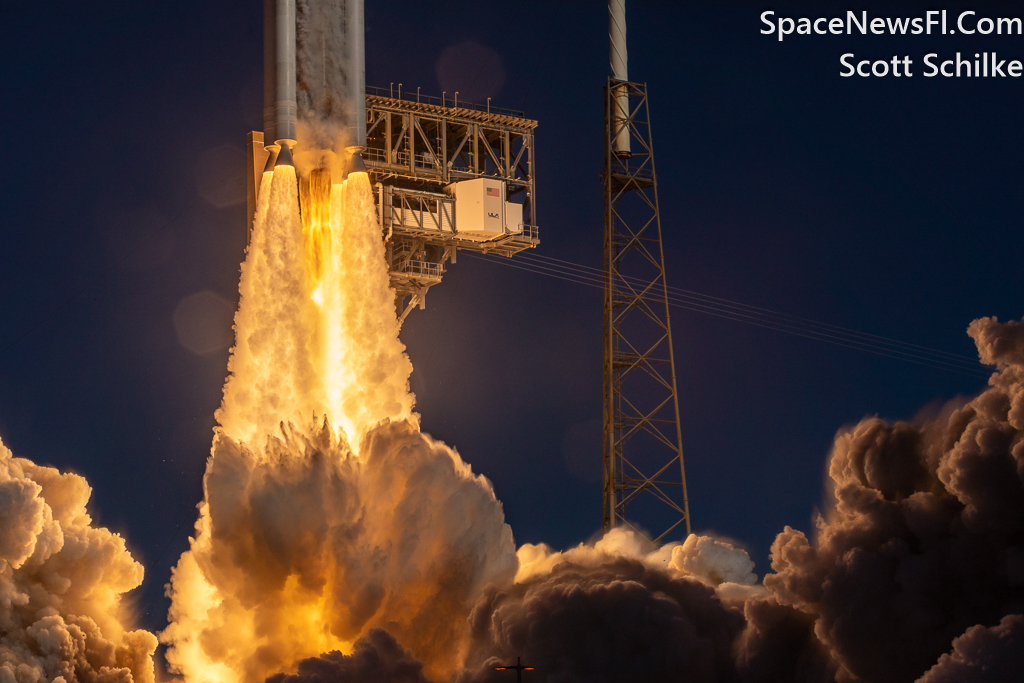 Series of Remote Engine Photos ULA NROL-107 From SLC-41