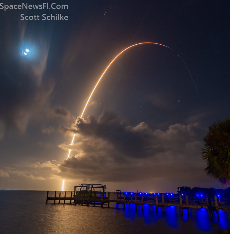 SpaceX Starlink 6-21 B-1076-8 Oct. 5th 2023 At 1:36 AM Thursday SLC-40