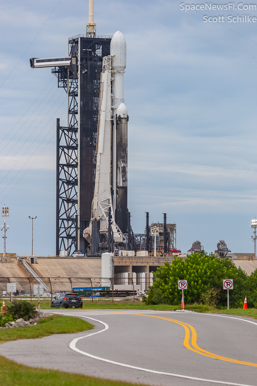 NASA SpaceX Falcon Heavy Psyche Mission Poised For Launch