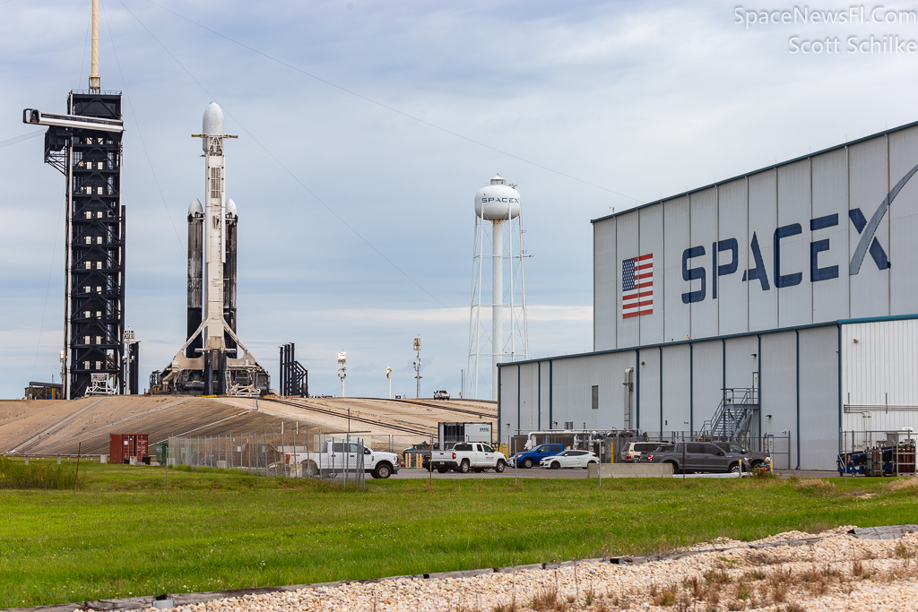 NASA SpaceX Falcon Heavy Psyche Mission Poised For Launch