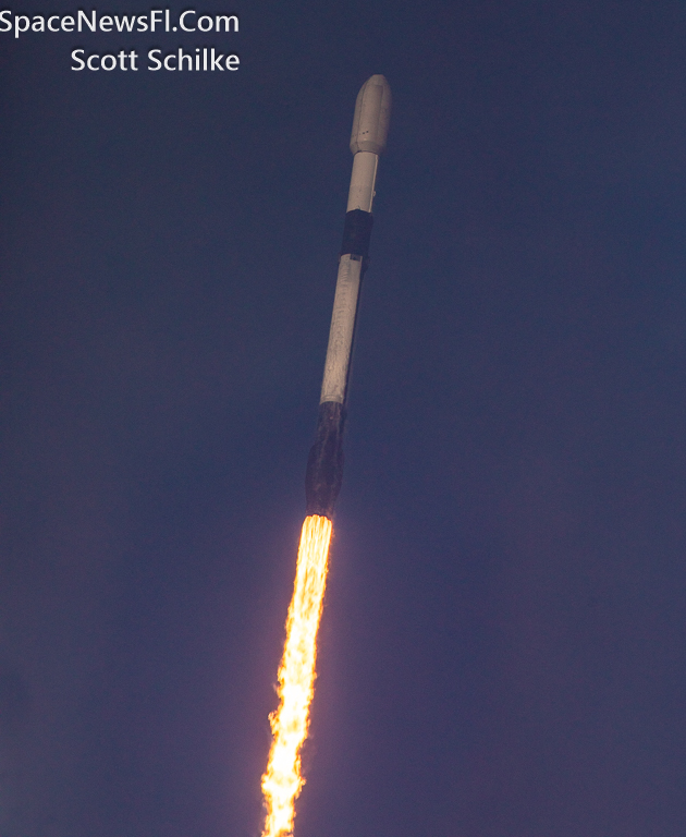 SpaceX SES 03b mPower 5&6 Liftoff In & Out Of The Clouds 4:08 PM EST Nov. 12th 2023