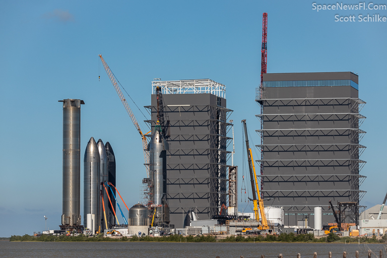 SpaceX Starbase Rocket Garden Continues To Grow
