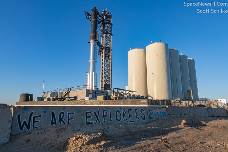 The Day Before Launch At Starbase Texas