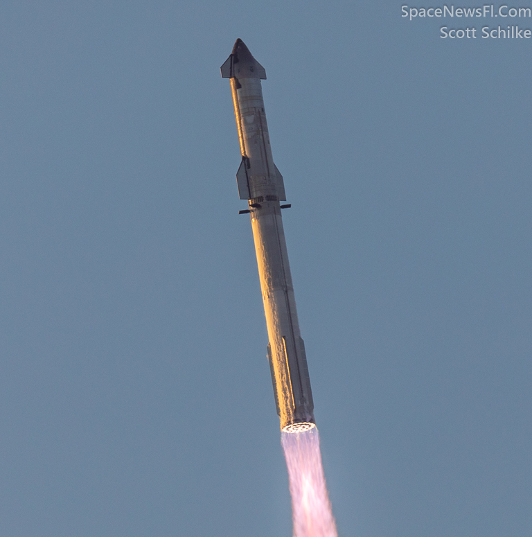 SpaceX Starship Test Flight #2 Liftoff Starbase Texas