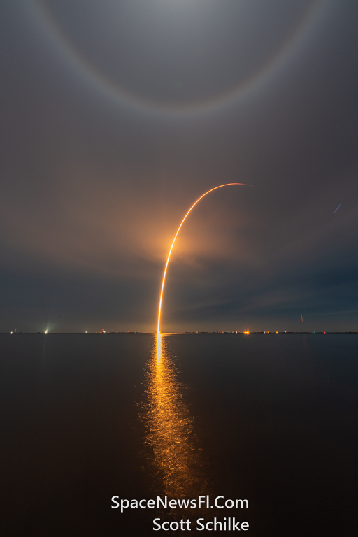 SpaceX Starlink 6-30 With 17th Flight B-1062 From SLC-40