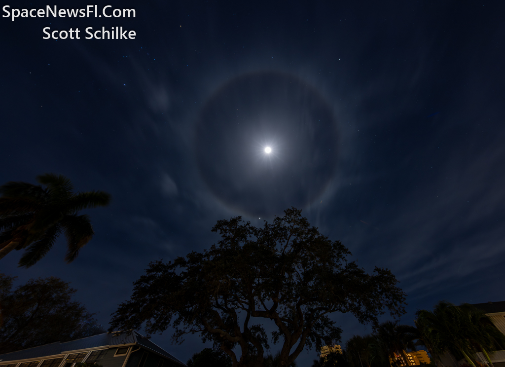 The start of Christmas Eve on Marco Island Florida