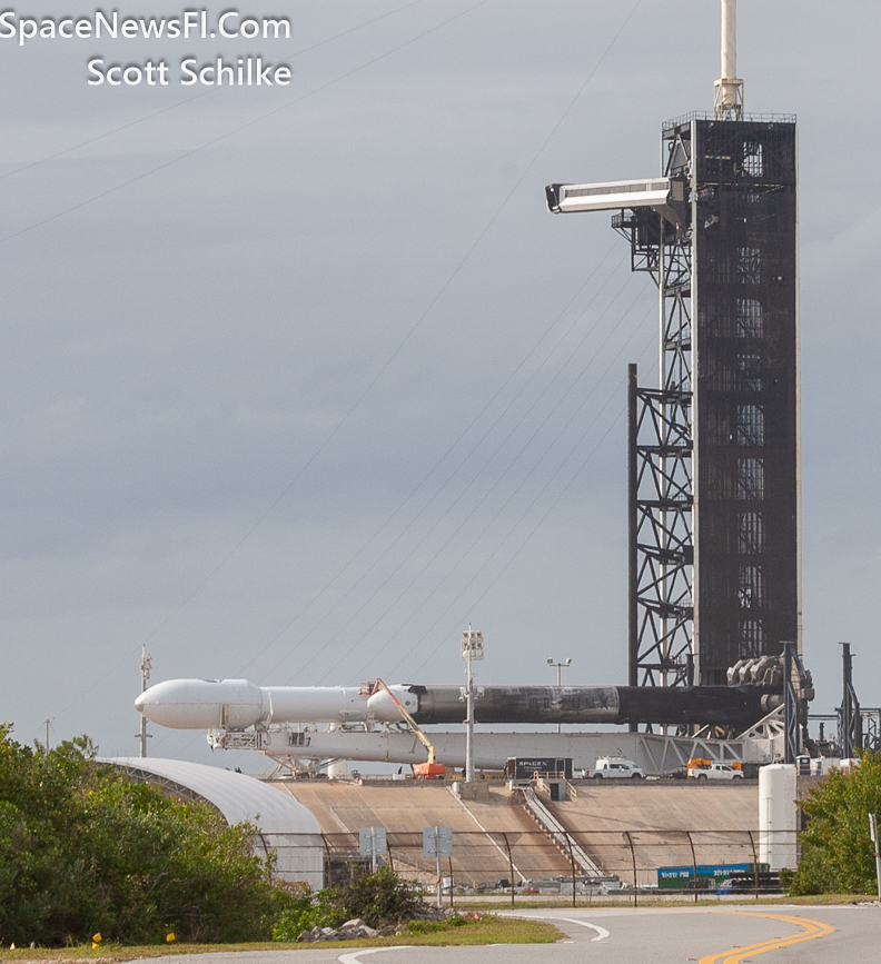 SpaceX Falcon Heavy USSF-52 X-37B Space Plane Poised For Launch LC-39A