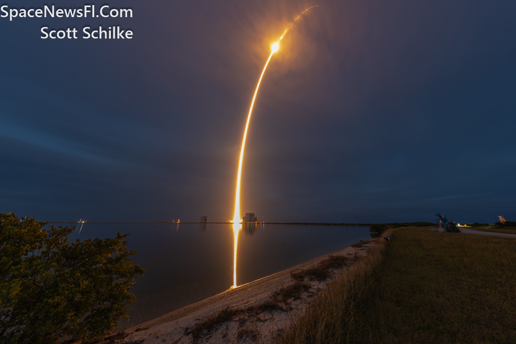 SpaceX Sweden OVZON-3 Liftoff Jan. 3rd 2024 6:04 PM SLC-40