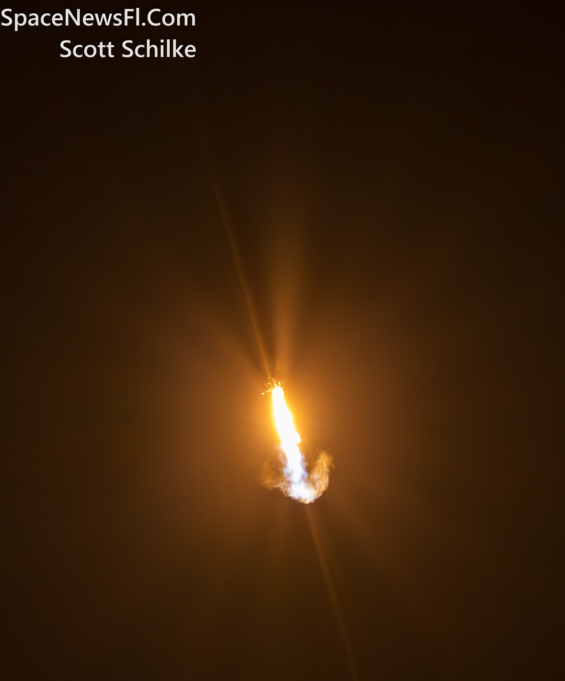 Three Engine Burn Landing At LZ-1 RTLS