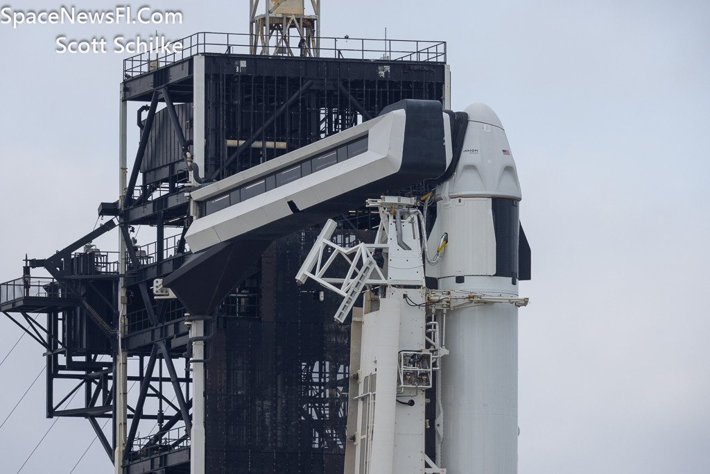 Close Up of SpaceX Crew Dragon C212