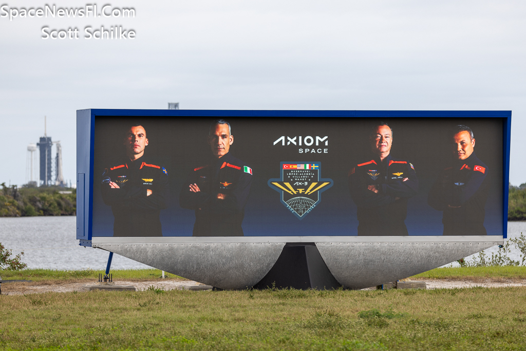 SpaceX Axiom 3 Astronauts